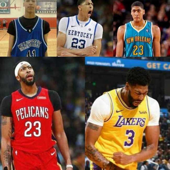 nba球星有哪些进化(肌肉进化分4个等级：姚明从竹竿变巨人A级，字母哥SS，最猛SSS级)