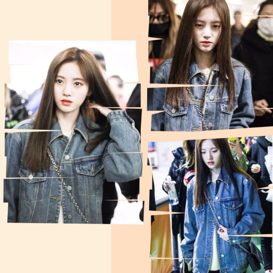 鞠婧祎的私服衣品真好，时尚造型减龄还显小，照着搭配“不翻车”