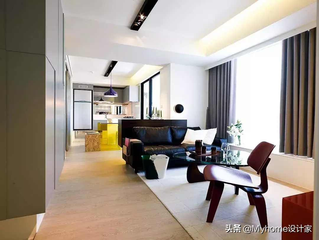 10㎡客厅的10种布局方案,客餐厅一体,小户型还大两倍