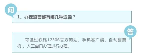 火车票买了想退？现在可以免费退票咯！很简单，手把手教会你