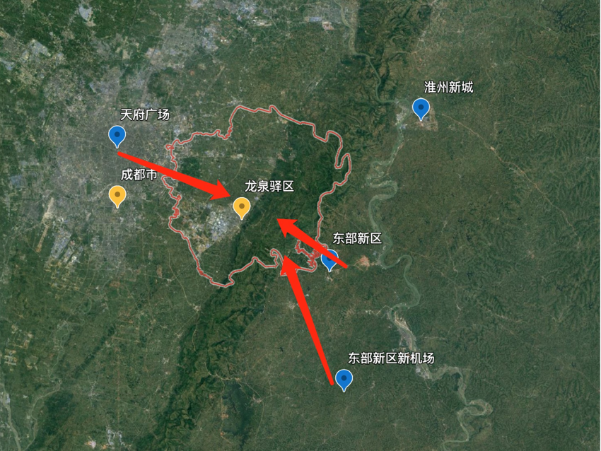 成都主城扩容，谁能够改变“区运”，成为新中心城区之王？