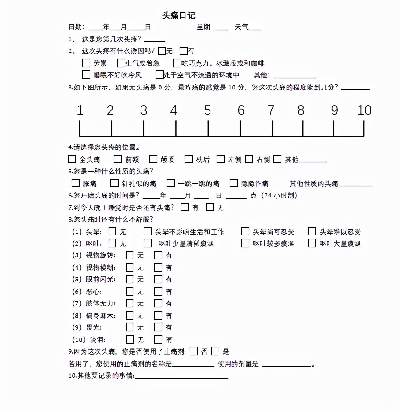 孩子头疼，您莫要怕