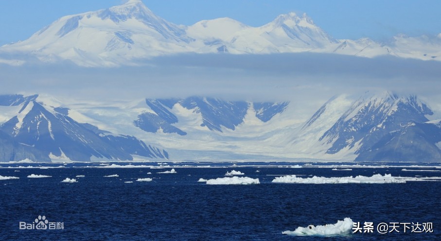 罗斯海｜南太平洋深入南极洲的大海湾，船舶到达的最南部海域之一