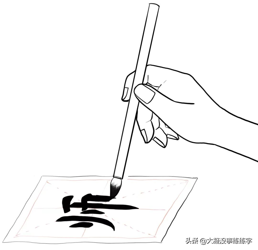 怎么拿毛笔(书法百问004# 急,在线等,毛笔到底该怎么握?