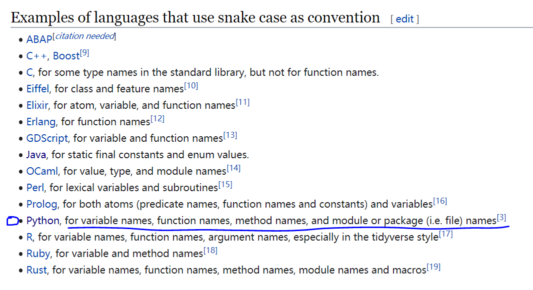 Python 为什么推荐蛇形命名法？驼峰式命名法的优缺点有哪些？