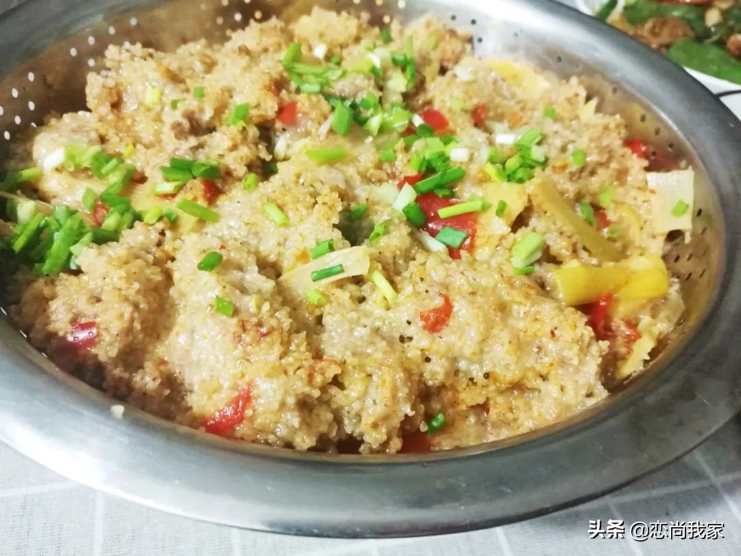 粉蒸羊肉的做法最正宗的做法四川味（11步做出口感好）