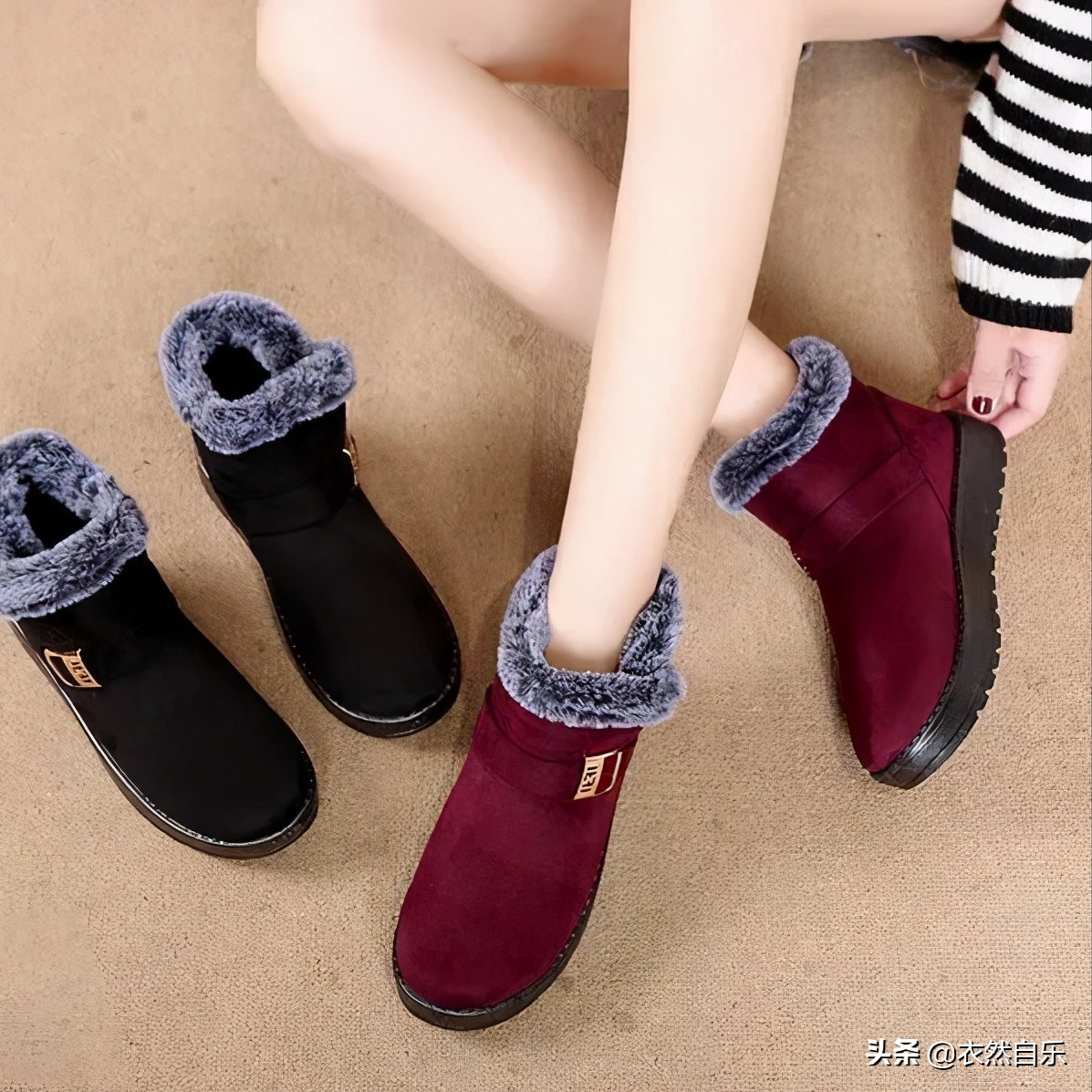 中国又出一女鞋：叫雪地靴，保暖时尚还百搭，关键人人买得起