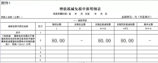 抵减，不是抵扣，税控盘抵税要这样做