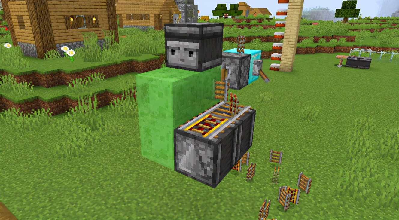 我的世界怎么做刷铁轨机(我的世界萌新实用黑科技)