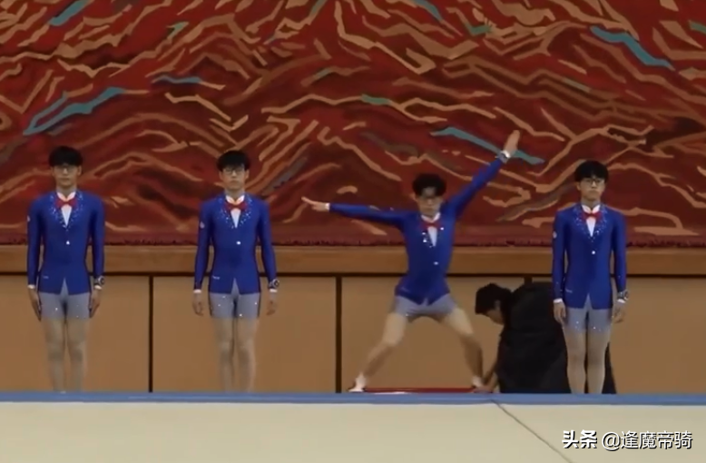 日本全国高校男子体操赛，“柯南舞姿”引关注，画风还原度相当高