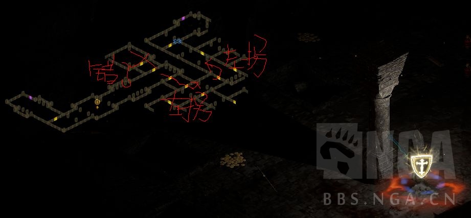 暗黑破坏神2 重置版：盗钥匙的方法 速刷红门钥匙找路
