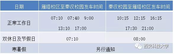 新学期新气象！西科大秦汉校园正式亮相，配备摆渡车方便出行