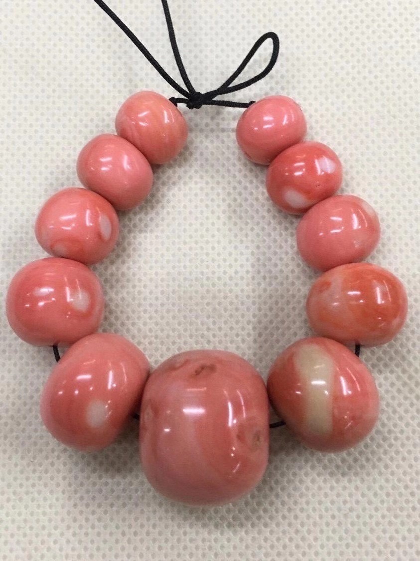 红珊瑚如何区分,鉴别和特征分析(玉石珠子打孔用多大钻头) 第5张