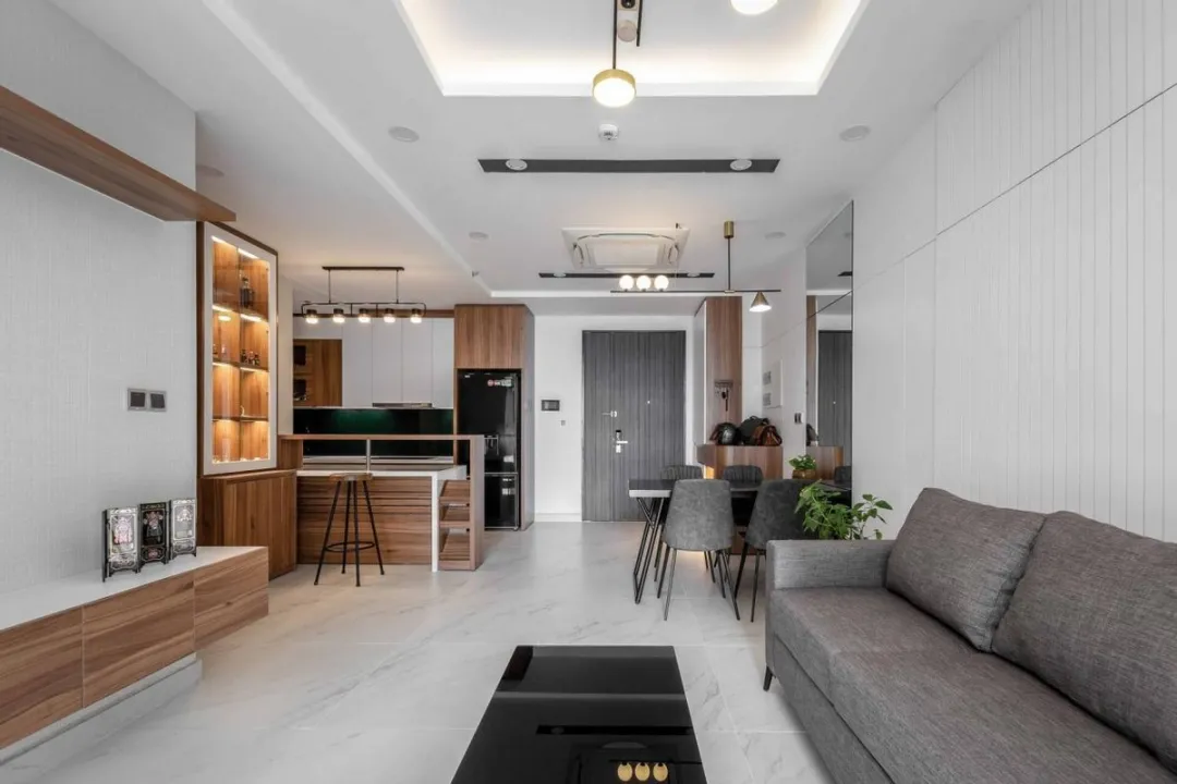 86㎡裝潢太佛系，沒有一件多餘家具，要多簡單有多簡單