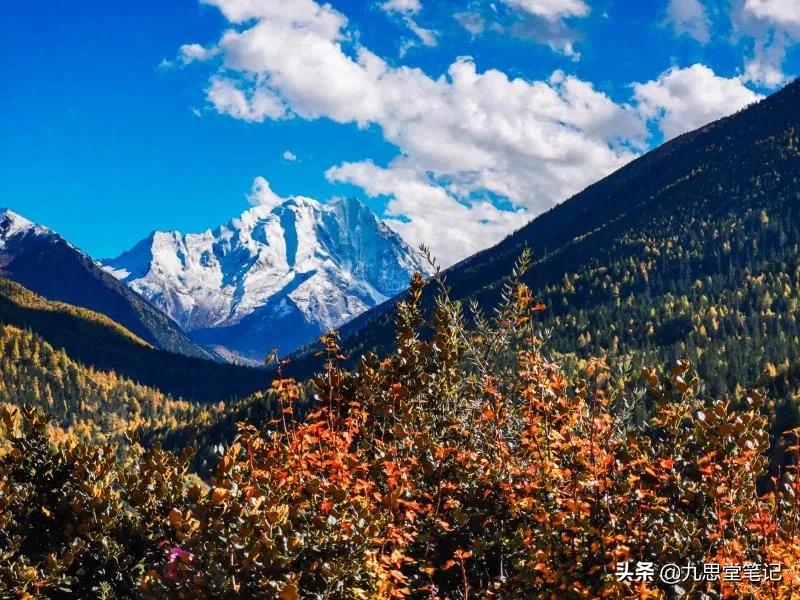 无边风景在路上；十月中下旬川西小环线，拍摄的唯美照片精选合集