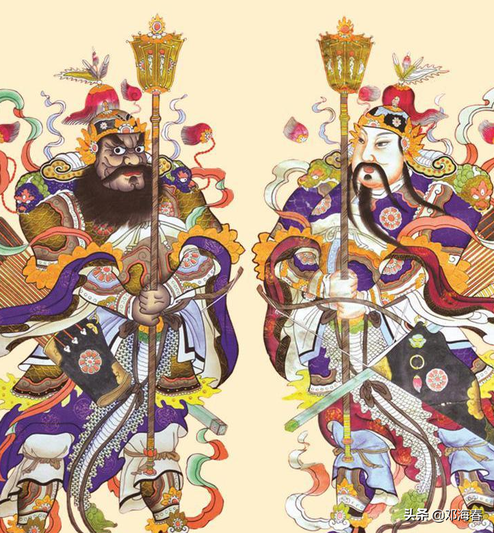 门神是哪两位（中国历史上所有“门神”解析）