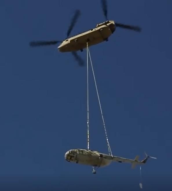 米8"河马"直升机,直升机中的ak47