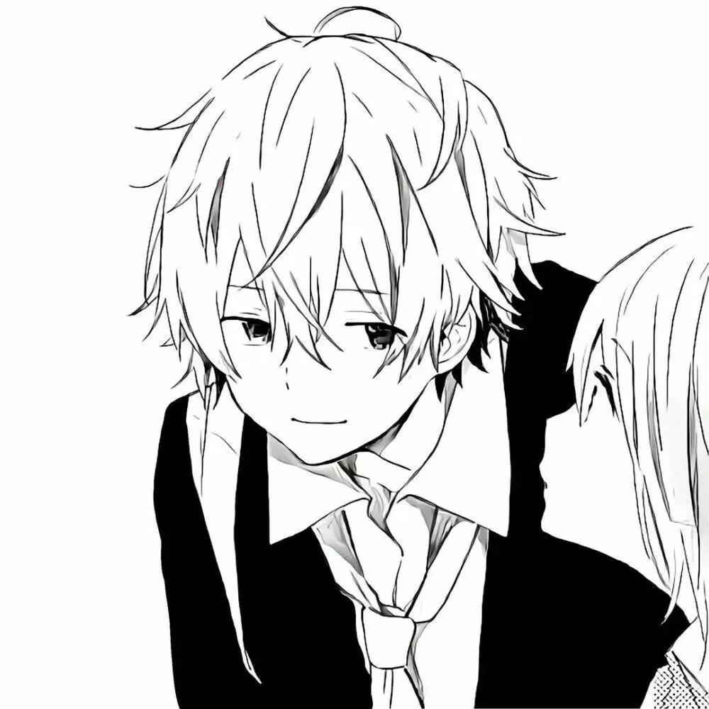 情侣头像 | 黑白系列超酷情头 文案