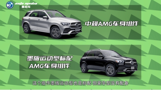 奔驰GLE 450平行进口各版本配置差异视频评测