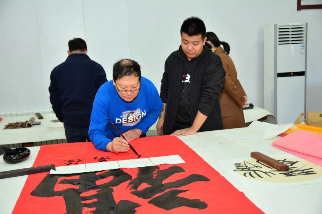 书画名家齐聚温书强画家工作室雅集