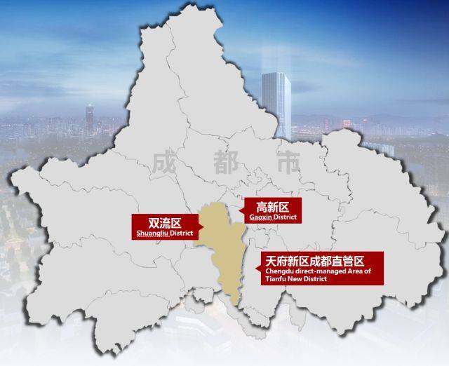 抛开行政分离不讲,双流也是城南发展的主要参与者.