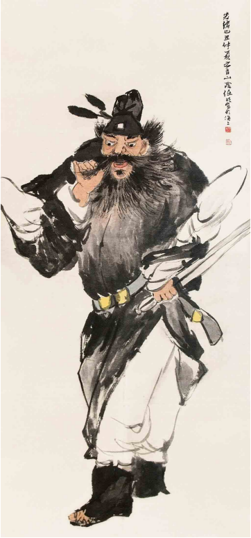 任伯年钟馗作品赏析