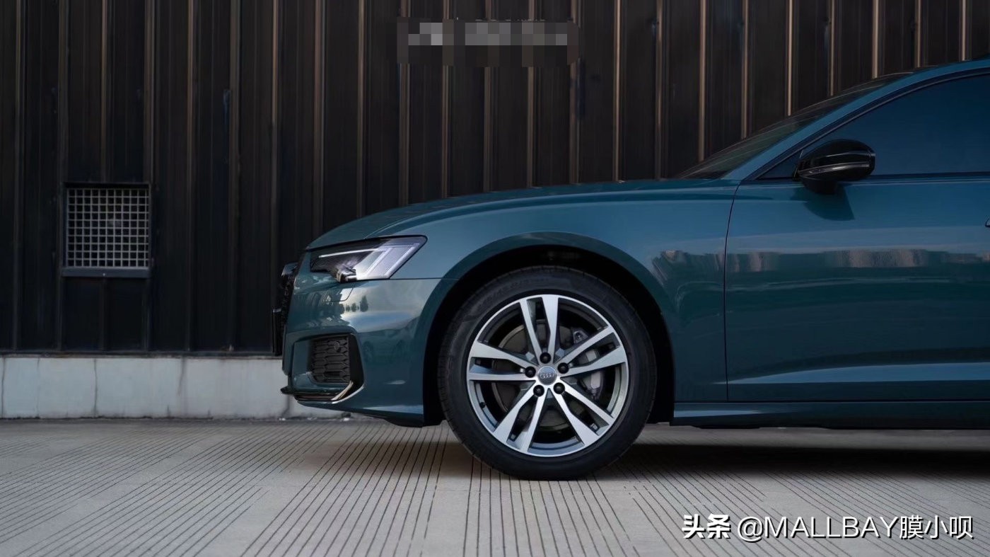 奥迪RS 6改色阿瓦隆绿 走在街上绝对独一无二