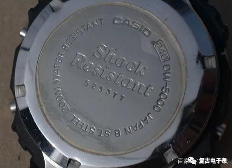 （上）casio永恒的经典方块5600上世纪的进化史之变身前的蜕变