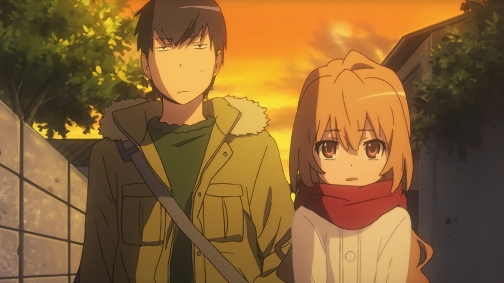 龙与虎现最隐晦暗示,逢坂大河电车内八扭腿,宅男哪懂这个?