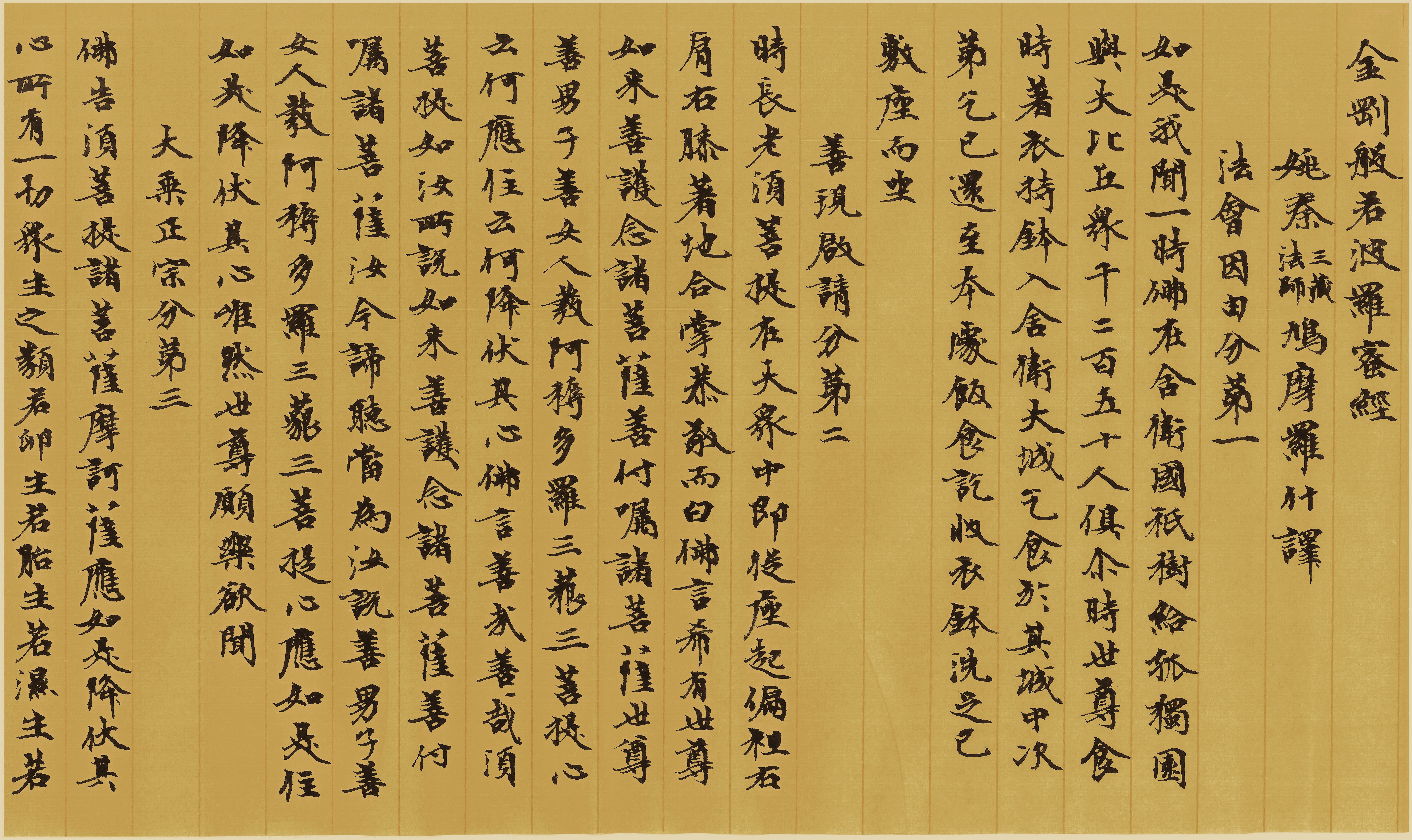 楷书:微末手书《金刚经》高清全版(建议收藏)