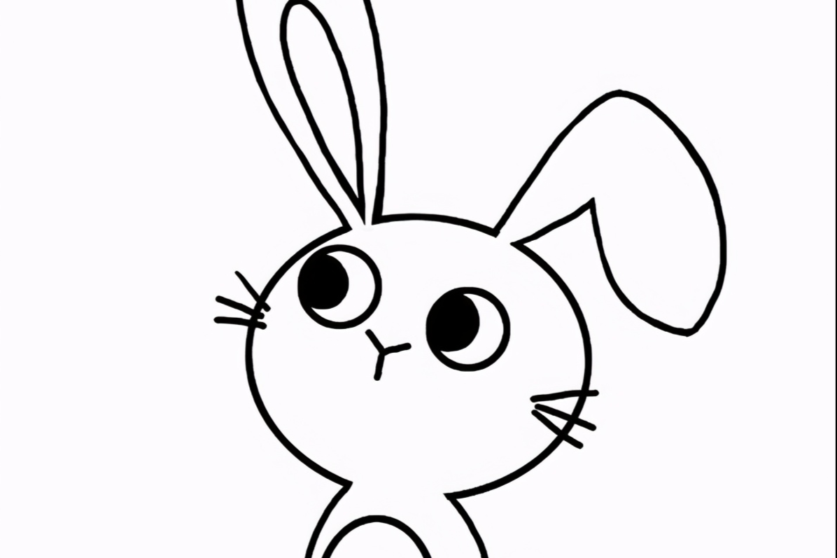 简笔画兔子设计图__图片素材_其他_设计图库_昵图网nipic.com