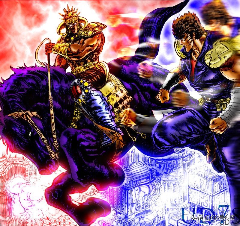 北斗神拳：健次郎VS拉奥，谁才是真正的世纪末救世主？