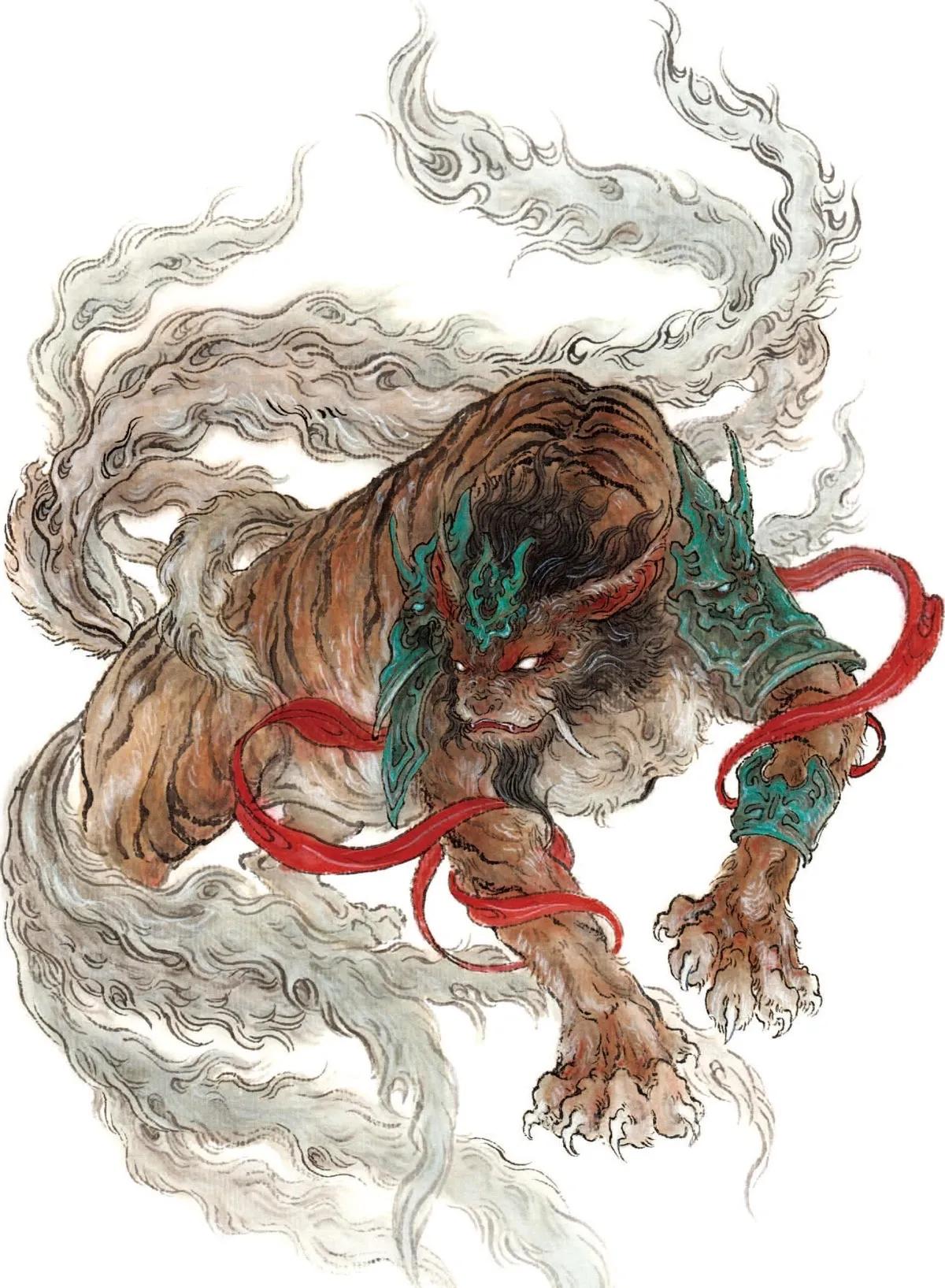 中国神话之山海经异兽图鉴,带你走进神奇的上古神话世界