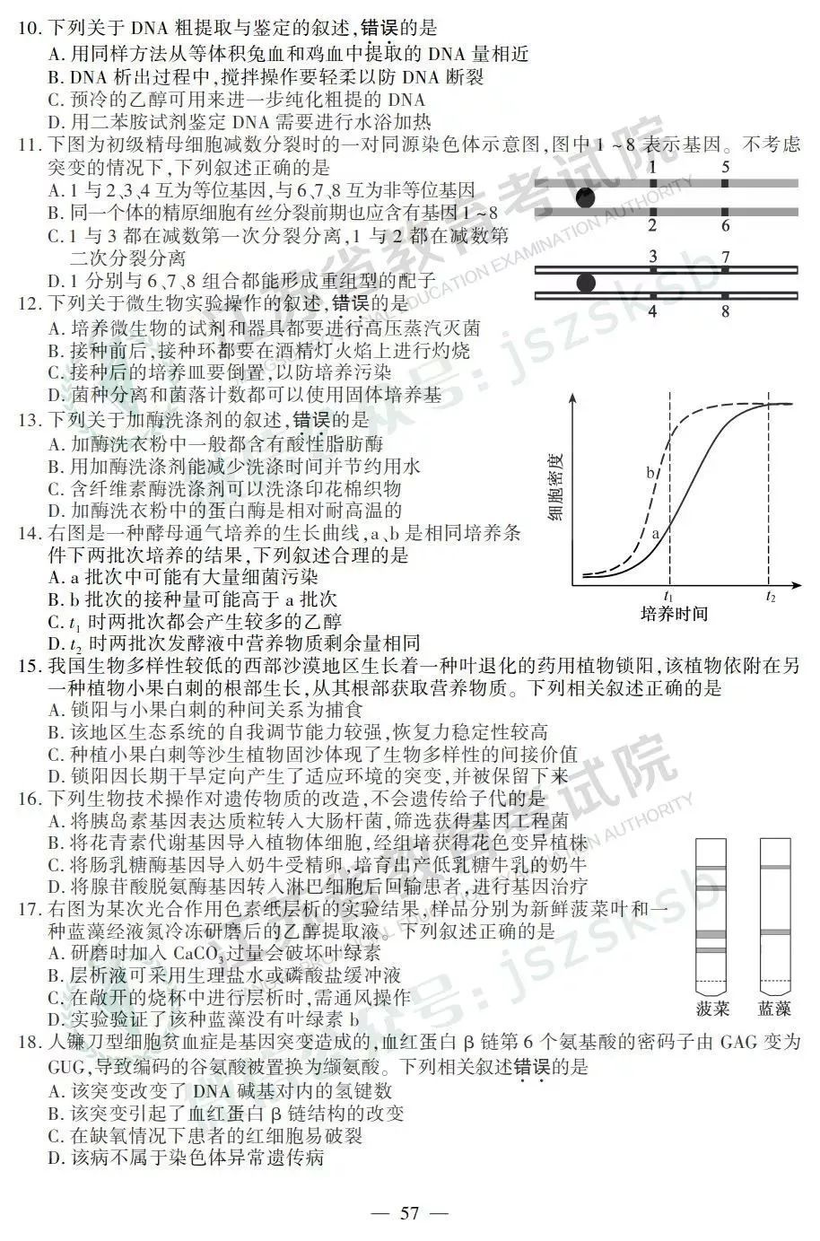 【最新】刚刚！2019江苏高考试题+答案公布，快来估分吧~
