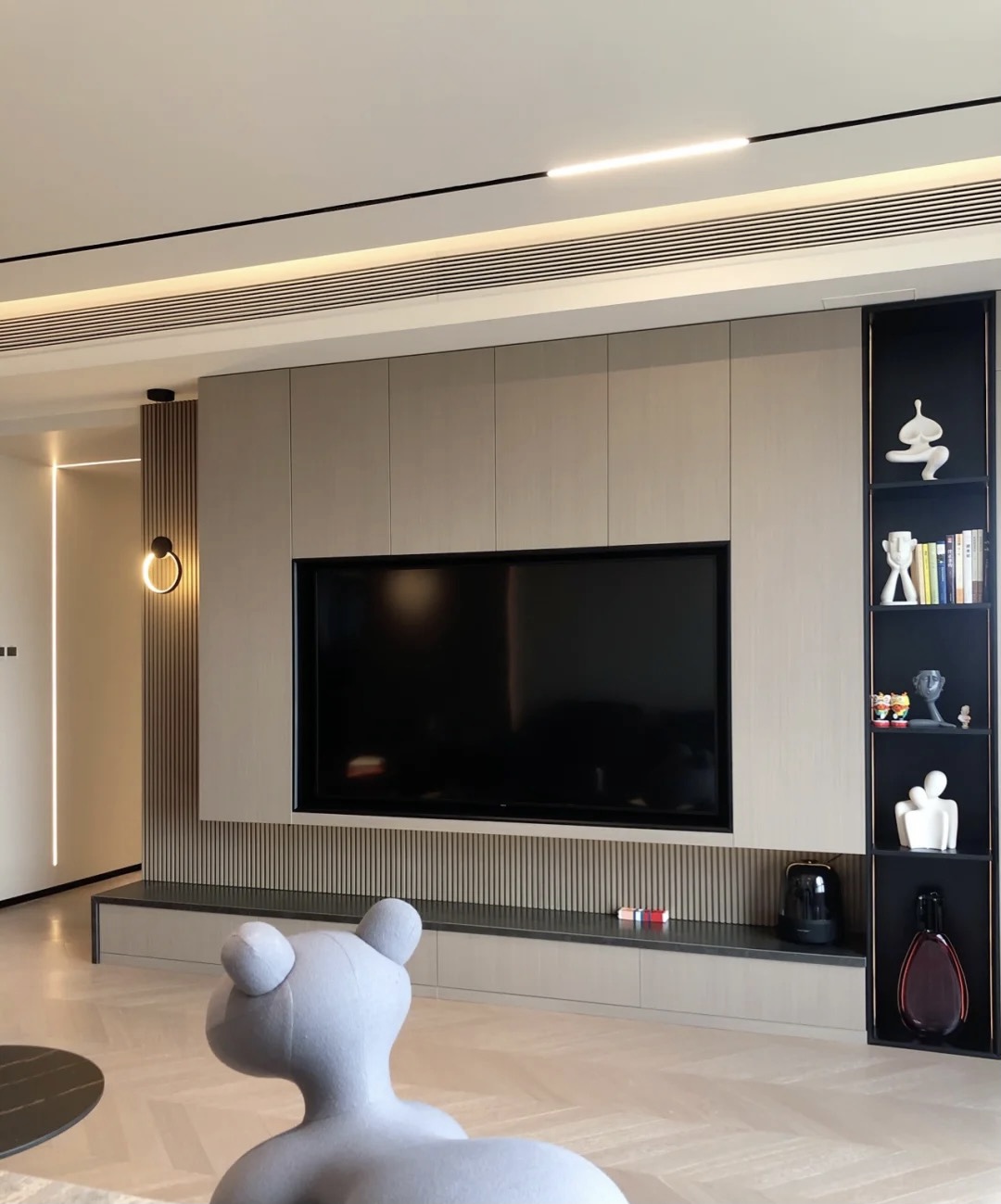 2016新款电视墙造型图片(这5款电视墙的设计) - 赤虎壹号