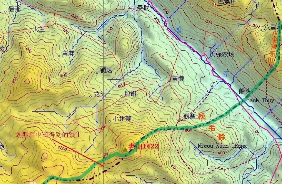 老山战役在哪里(中越争夺了9年的"老山阵地",如今如何划分?