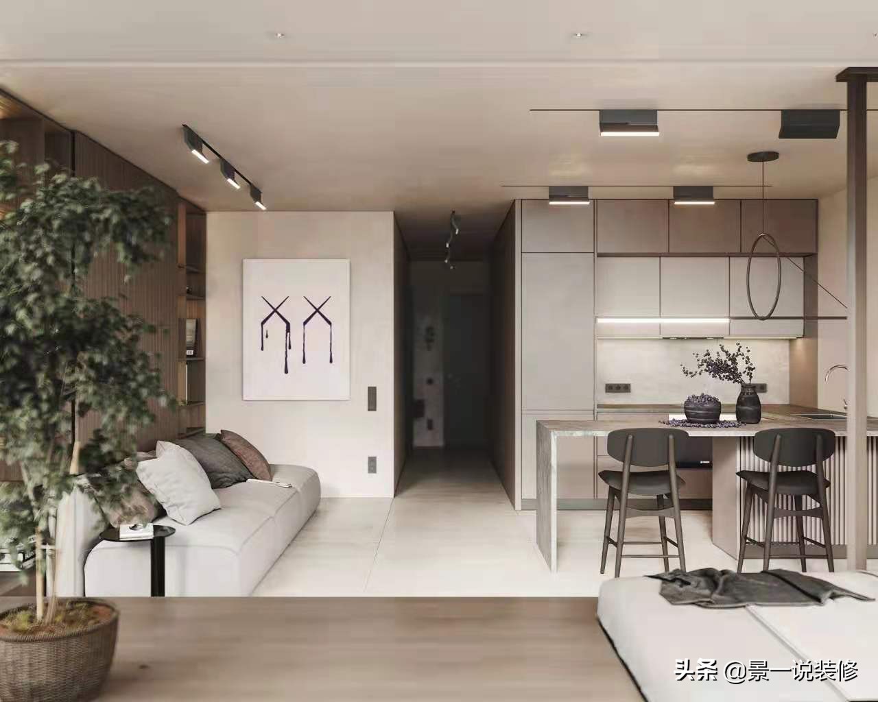 40㎡小户型装修攻略：实用与美观兼具的50平刚需房改造方案