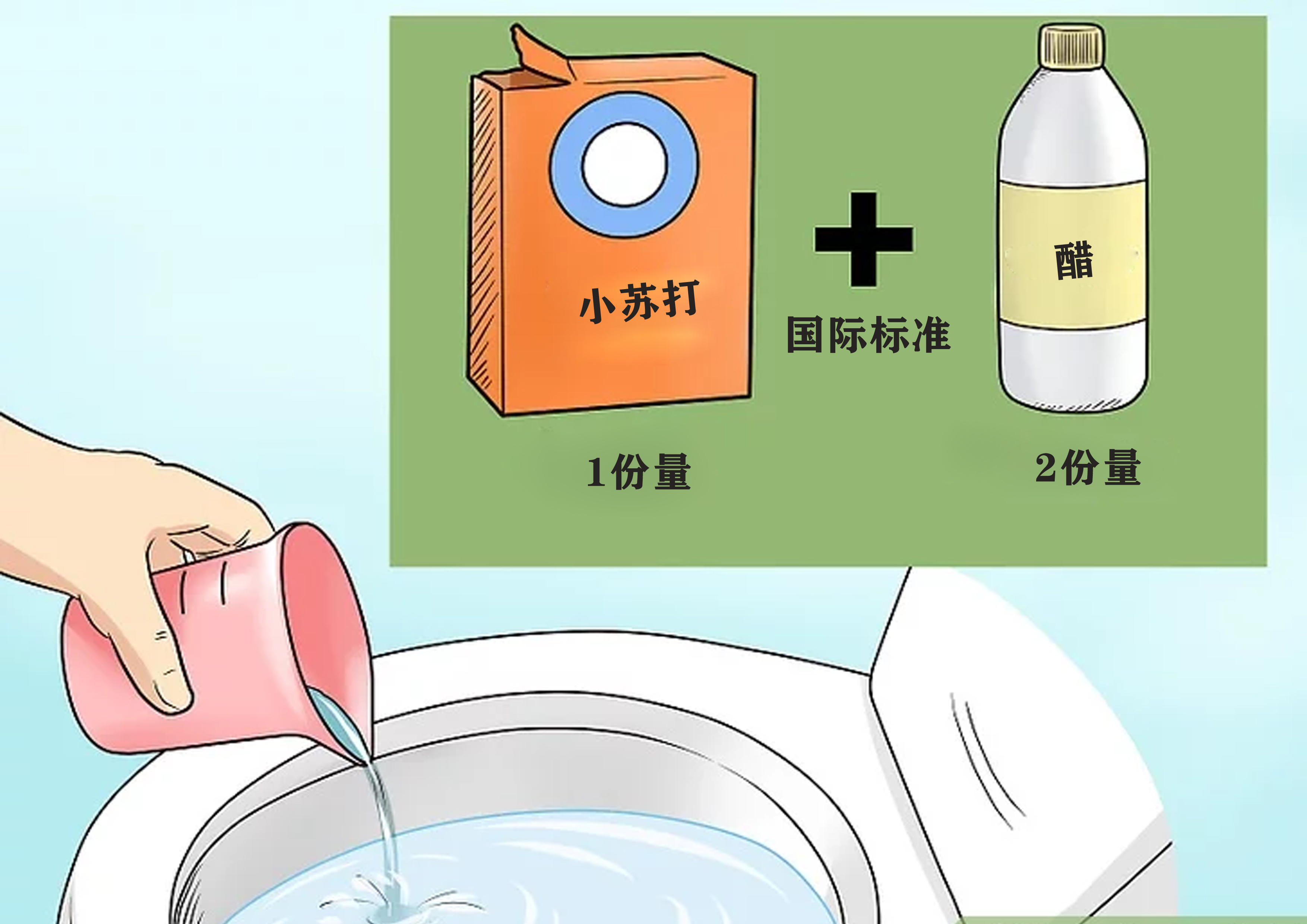 抽水马桶堵了？别急，利用常见的4种日用品及方法即可疏通