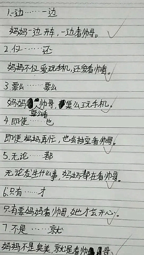 小学生语文作业趣题：用“是”与“造句”的神奇碰撞，答案令人捧腹大笑！