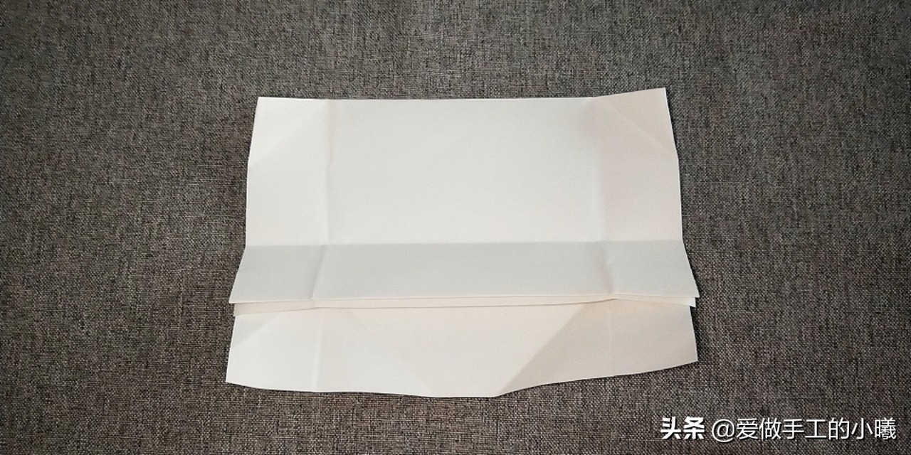 折纸教程：A4纸折出的漂亮信封，简单又实用
