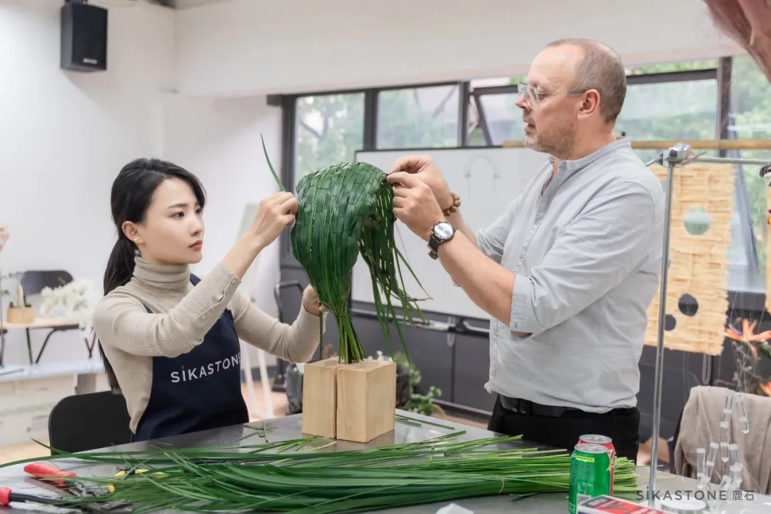 比利时花艺大师课堂正式毕业
