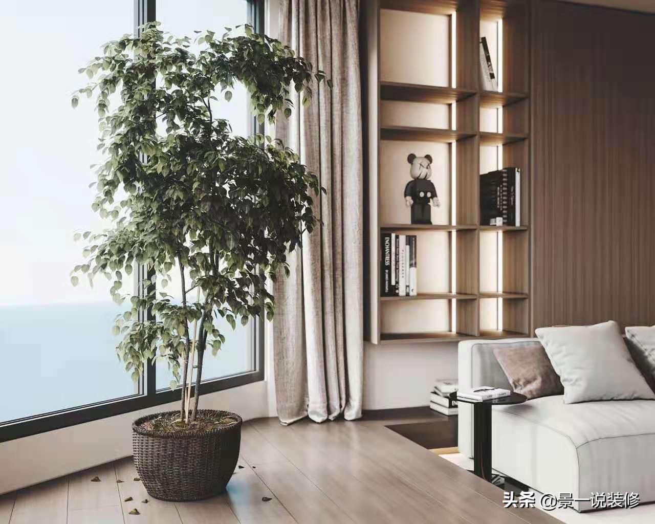 四五十平的刚需小户型，学她家这么设计，耐看又高级
