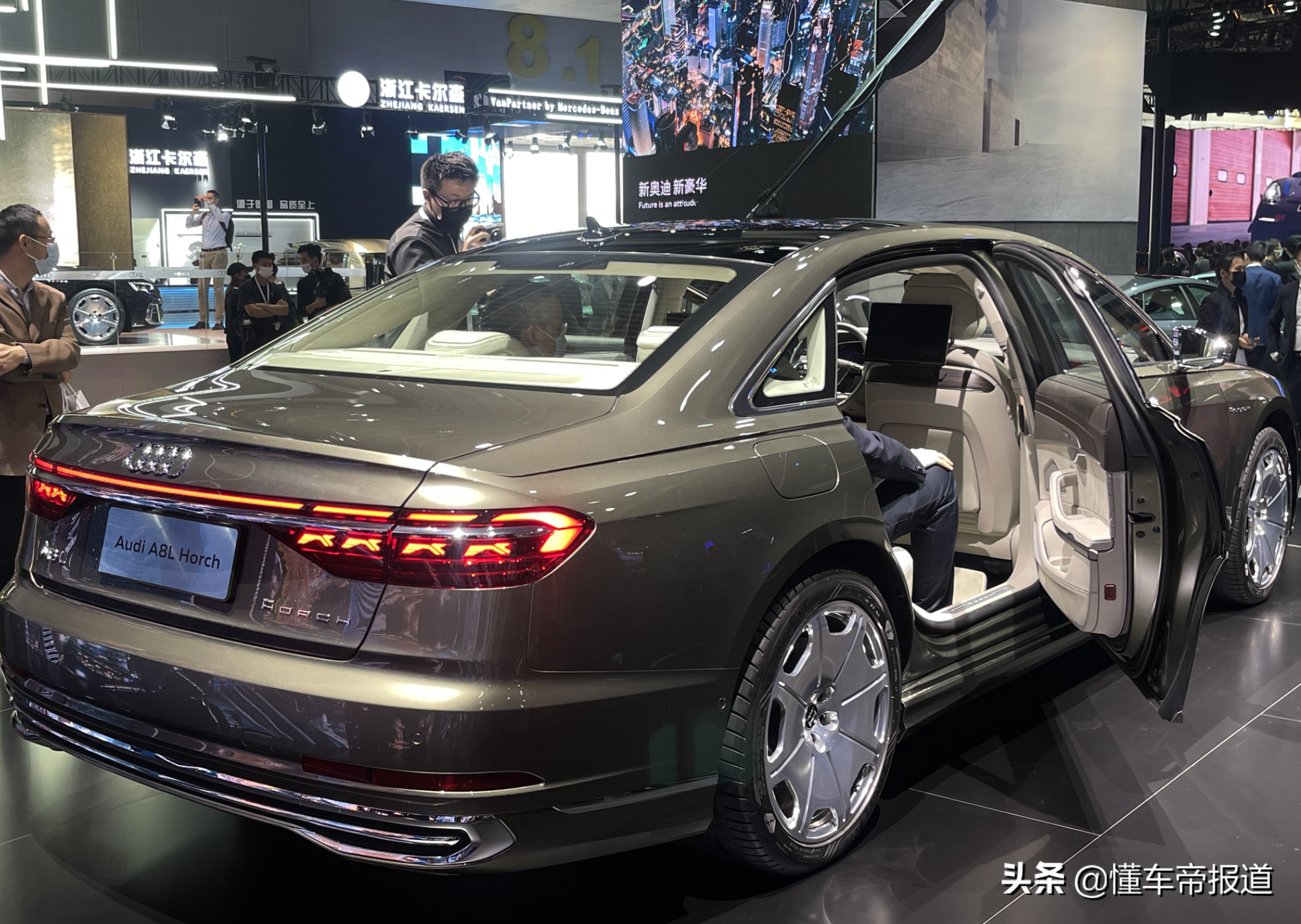 新车 | 百万元级旗舰座驾！奥迪A8L Horch创始人版亮相广州车展