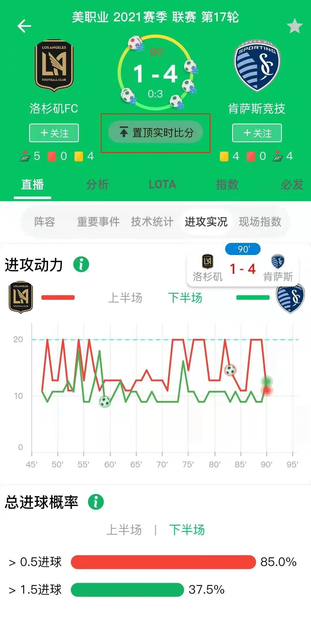 足球比赛为什么会进球(LOTA新功能——现场进球系数模型的原理和使用方法)