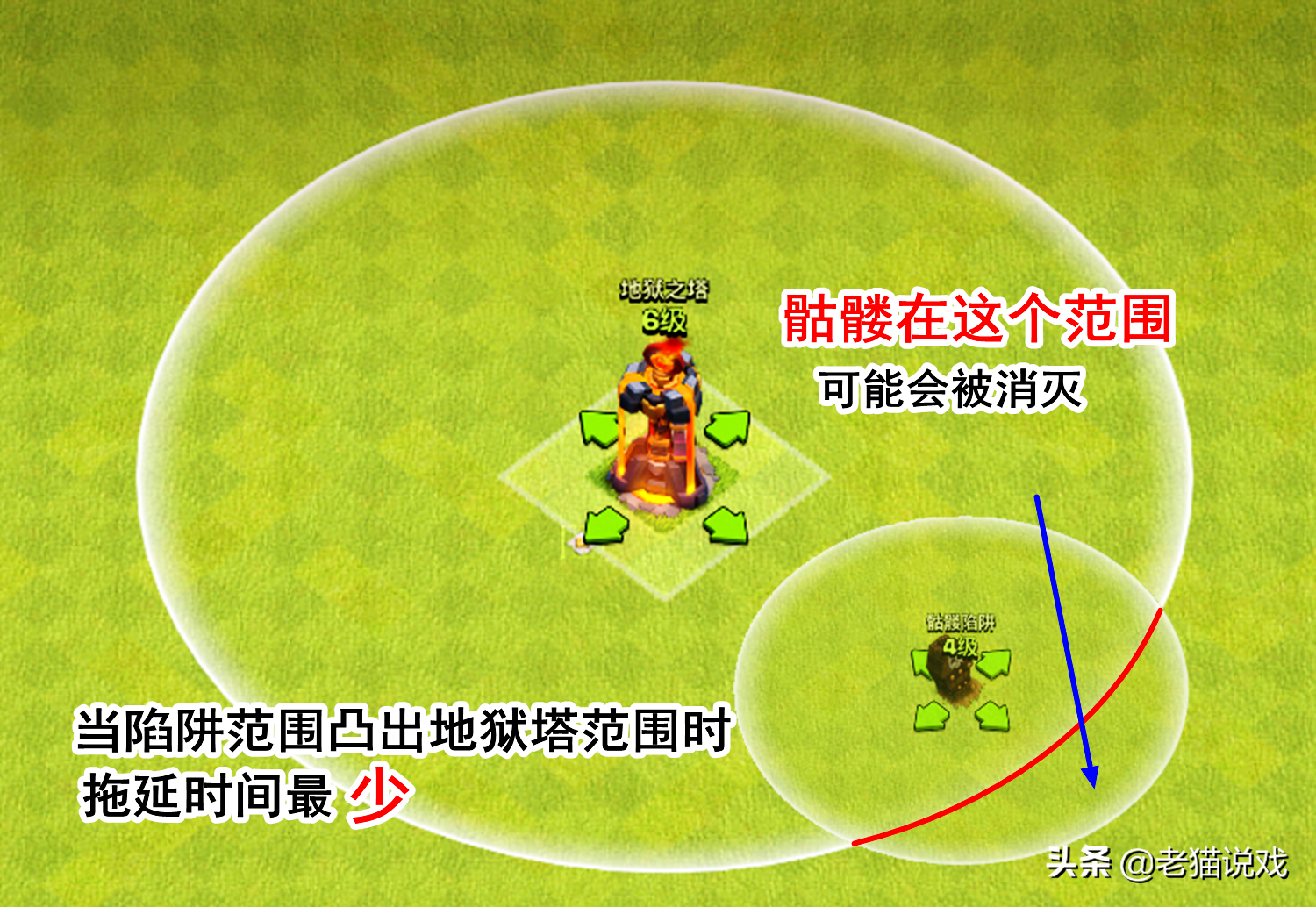 部落冲突：细节说了7年，你都没有注意到，摆阵可以如此讲究
