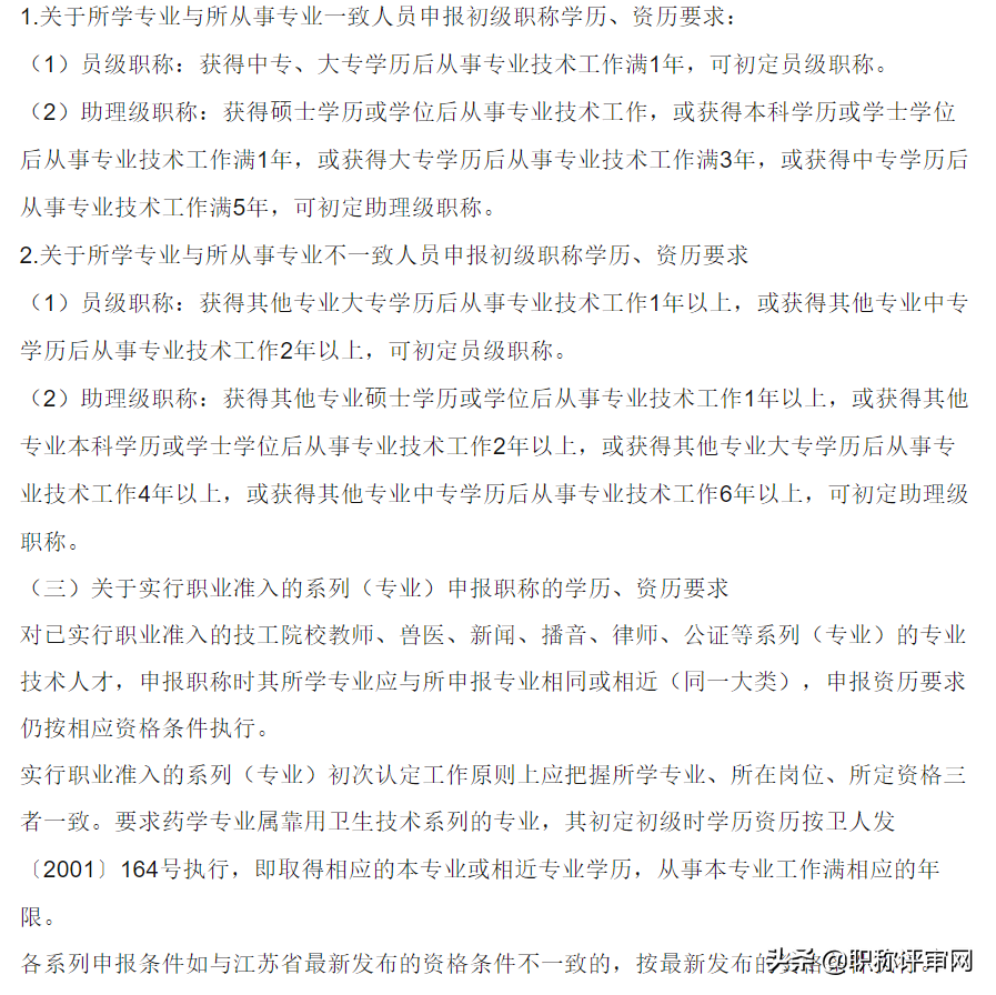 「指南」2021年下半年徐州市初定初级职称来了，来看重点