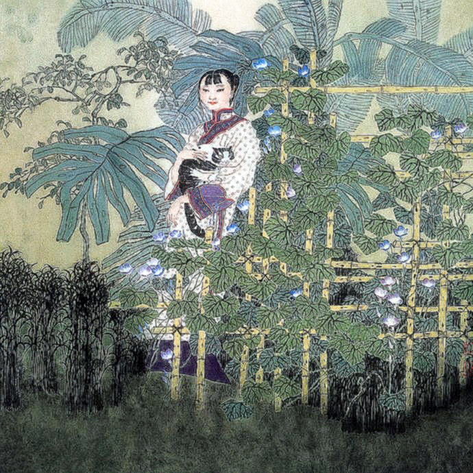 雅俗共赏 幻我两忘——著名画家​于文江笔墨再现东方女性群像