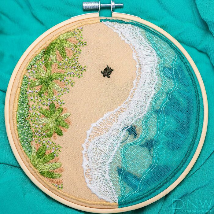 超逼真的刺繡藝術(shù)，這些照片讓你懷疑自己的眼睛