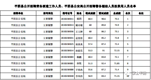 平阴吧招聘信息（平阴县公开招聘劳务派遣工作人员）