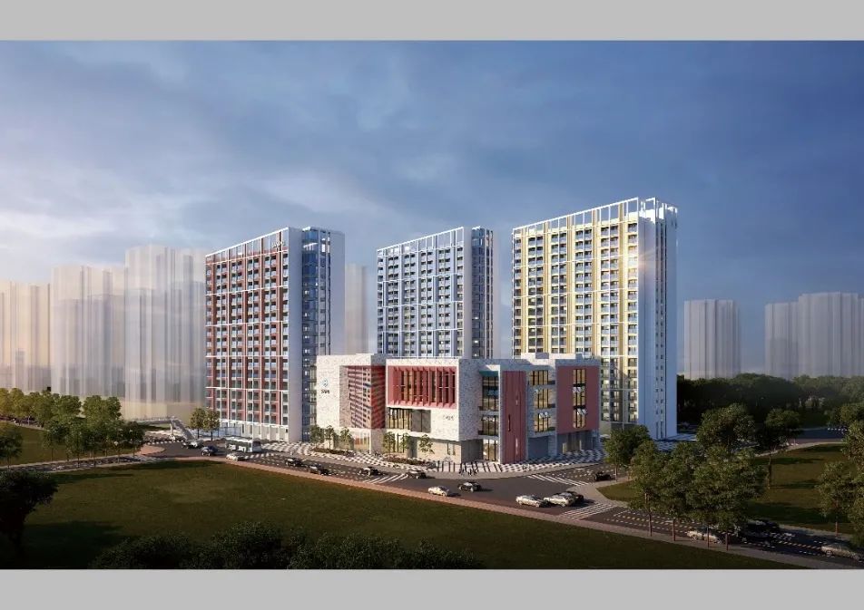 新都区西南石油大学成都校区北校区1号学生公寓工程，鸿运大道北